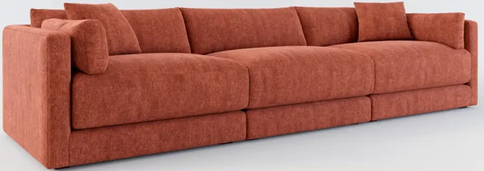 Malibu 3-Piece Sofa - Contessa Paprika