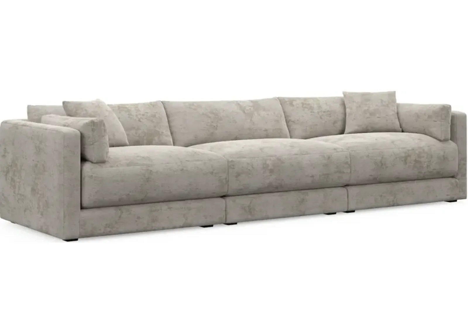 Malibu 3-Piece Sofa - Hearth Cement