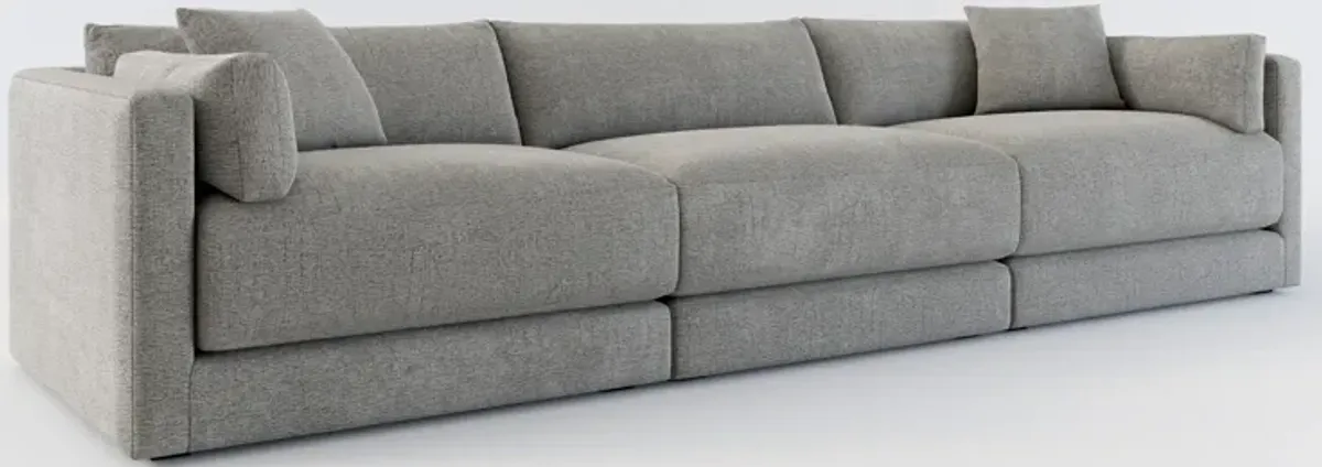 Malibu 3-Piece Sofa - Living Large Charcoal