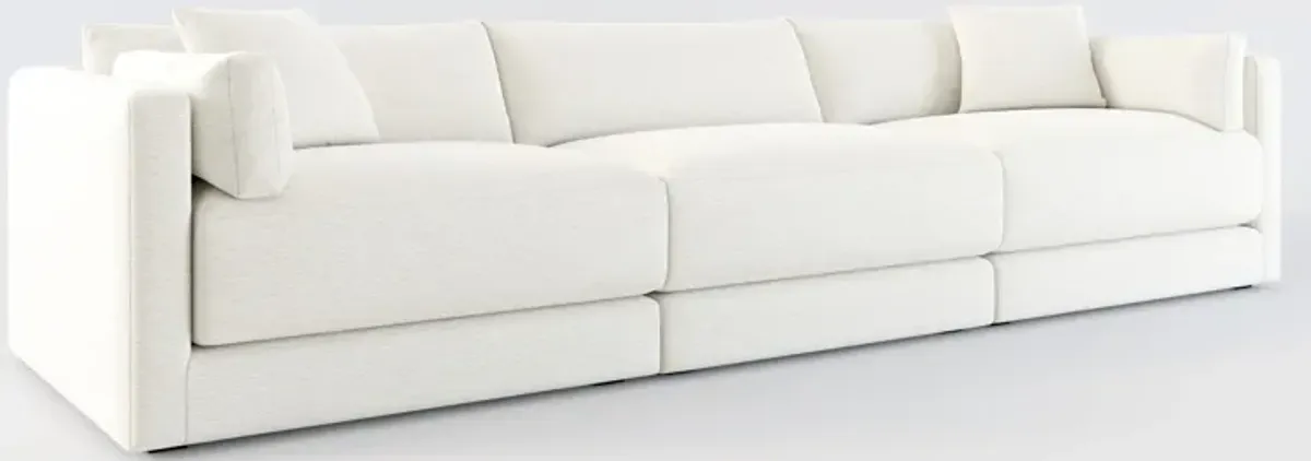 Malibu 3-Piece Sofa - Living Large White