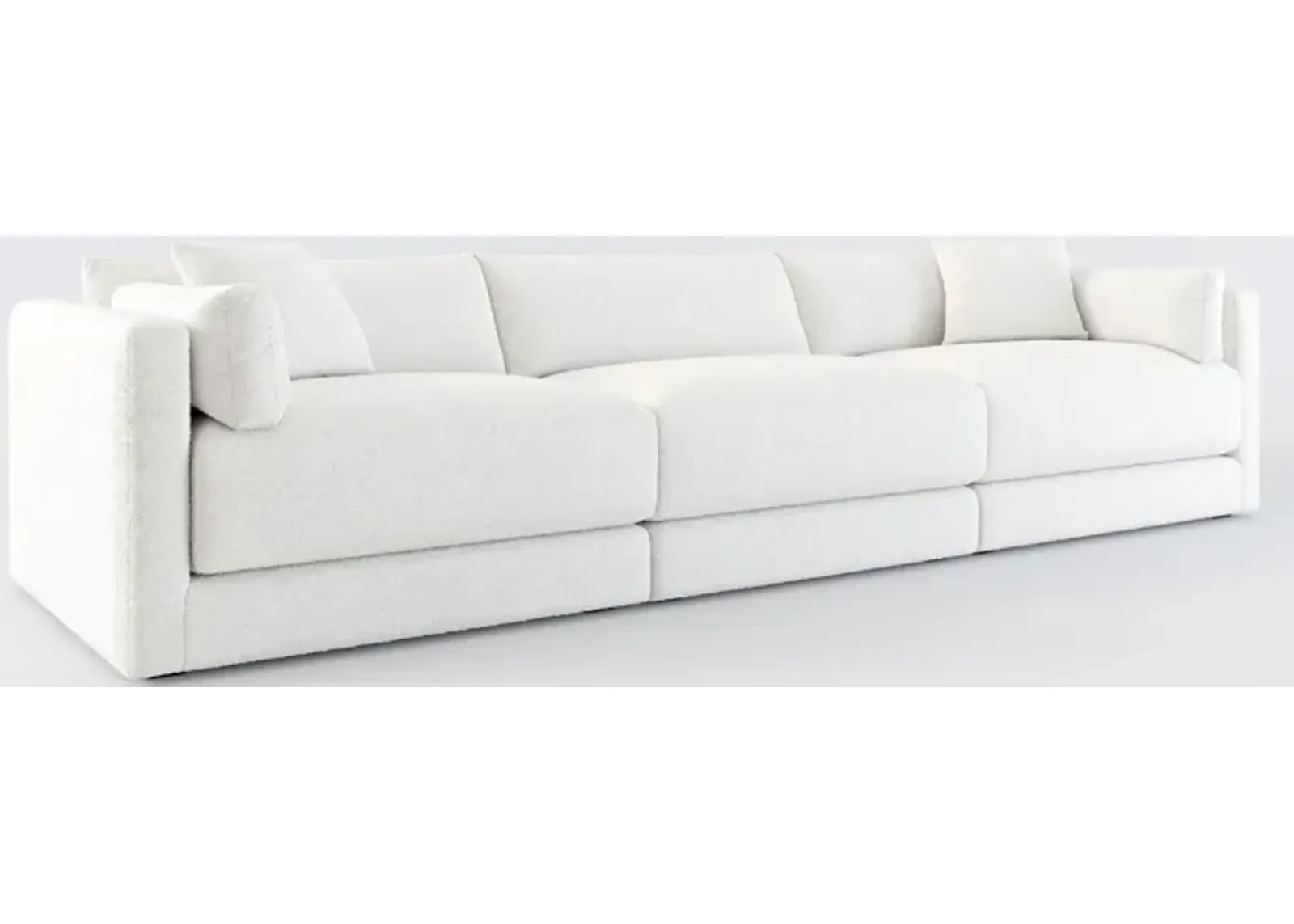 Malibu 3-Piece Sofa - Bloke Snow