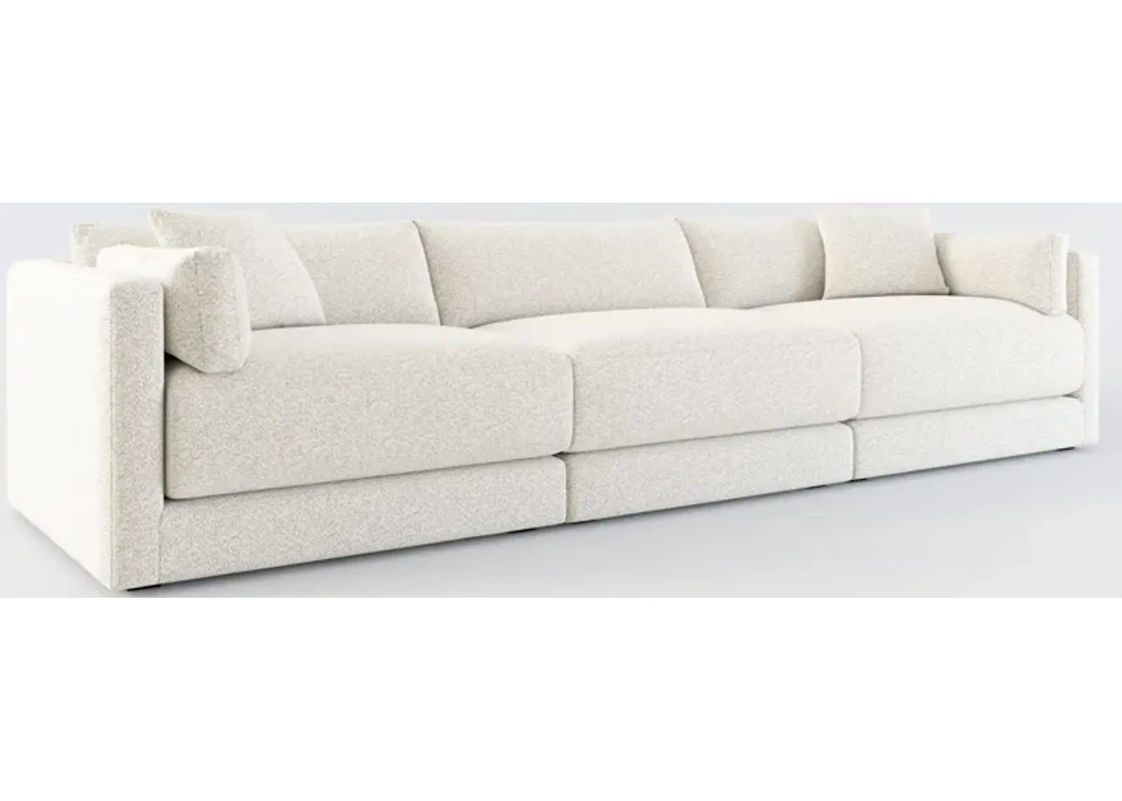 Malibu 3-Piece Sofa - Muse Stone