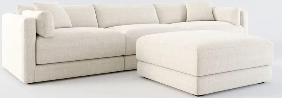 Malibu 3-Piece Sofa and Ottoman - Mason Porcelain