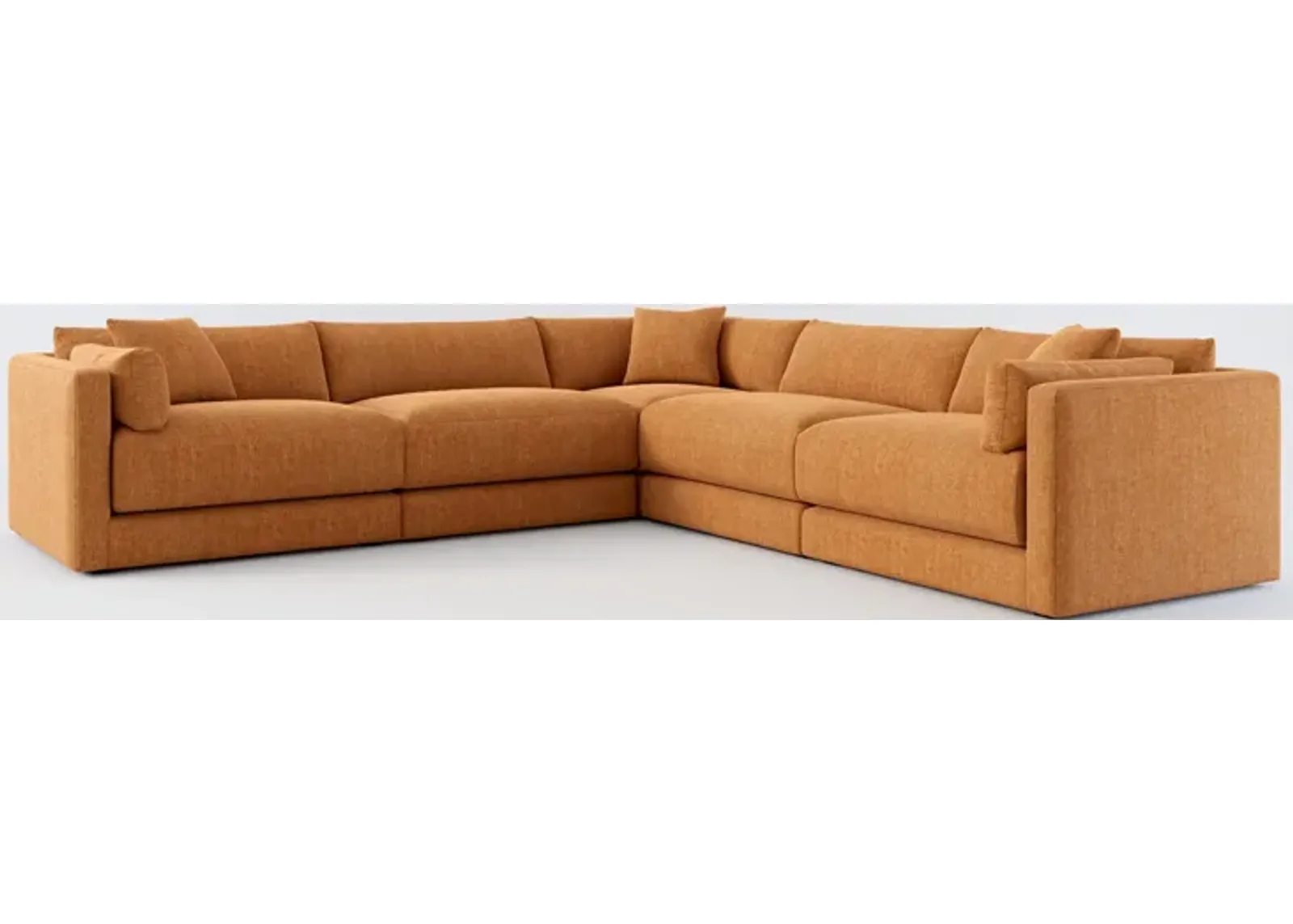 Malibu 5-Piece Sectional - Contessa Ginger