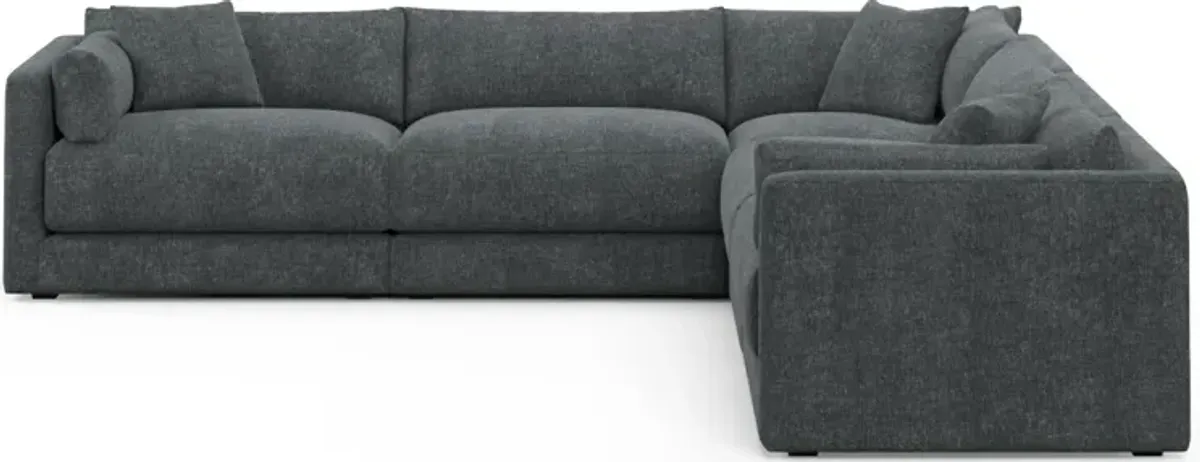 Malibu 5-Piece Sectional - Contessa Shadow