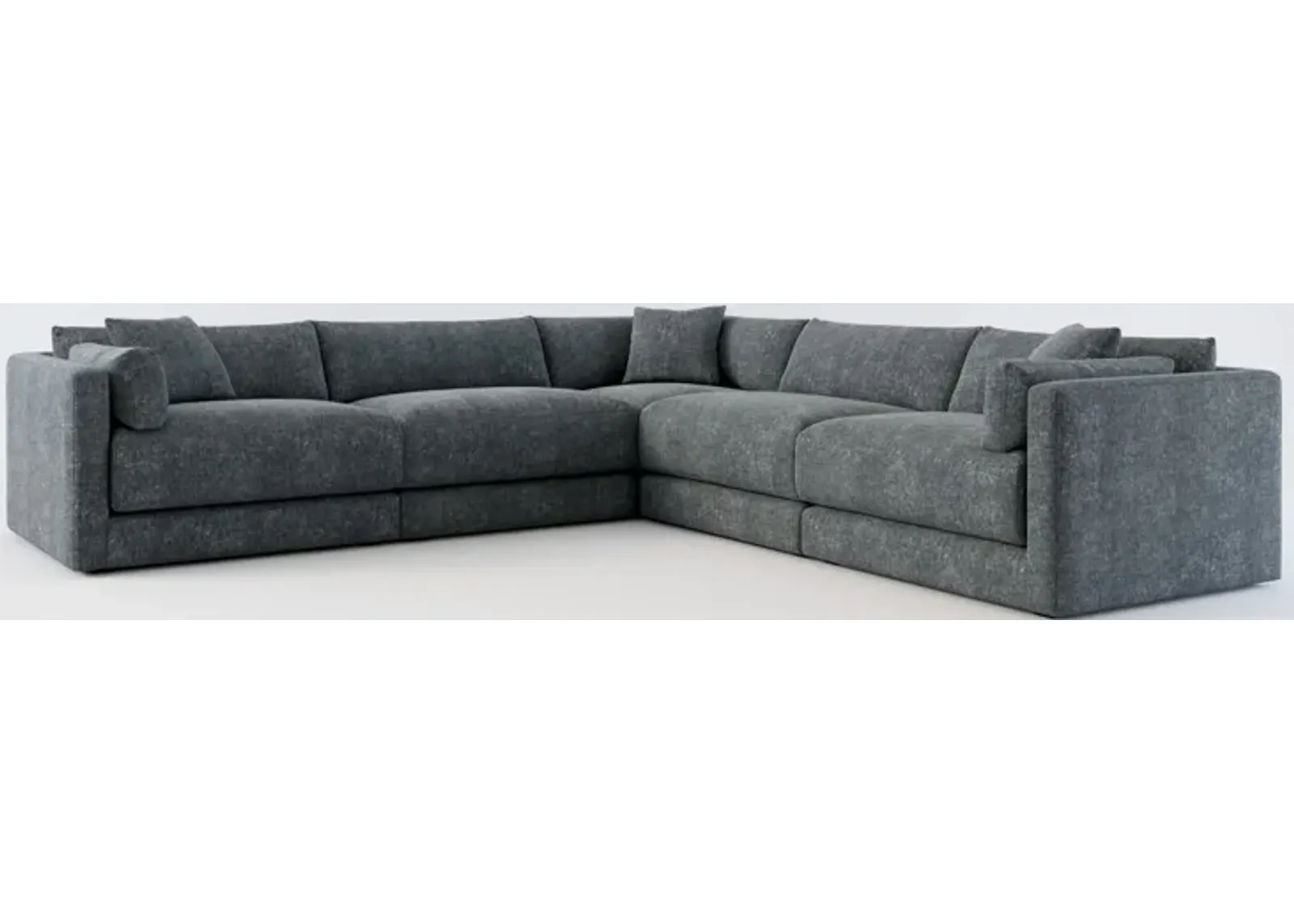 Malibu 5-Piece Sectional - Contessa Shadow