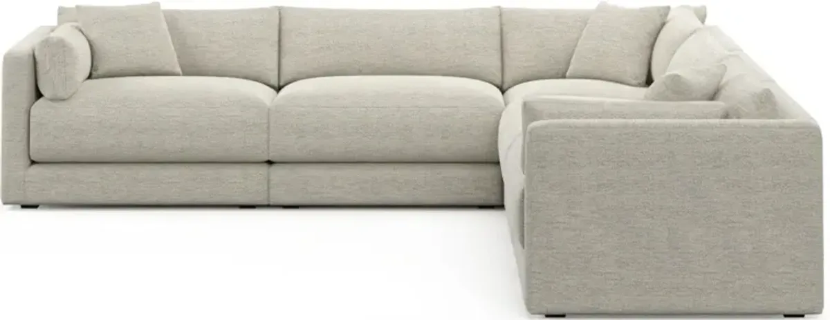 Malibu 5-Piece Sectional - Merino Chalk