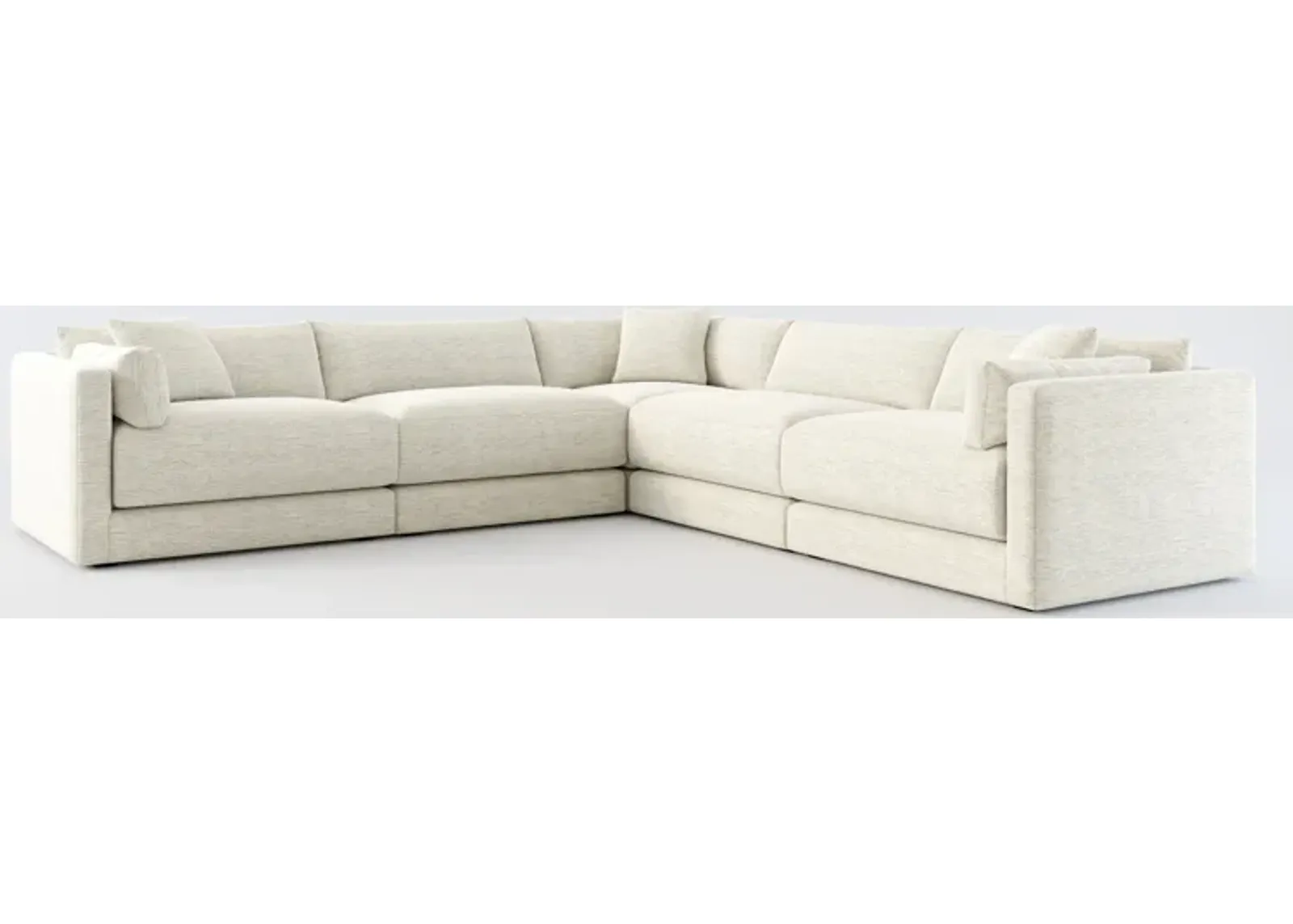 Malibu 5-Piece Sectional - Merino Chalk