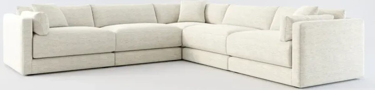 Malibu 5-Piece Sectional - Merino Chalk