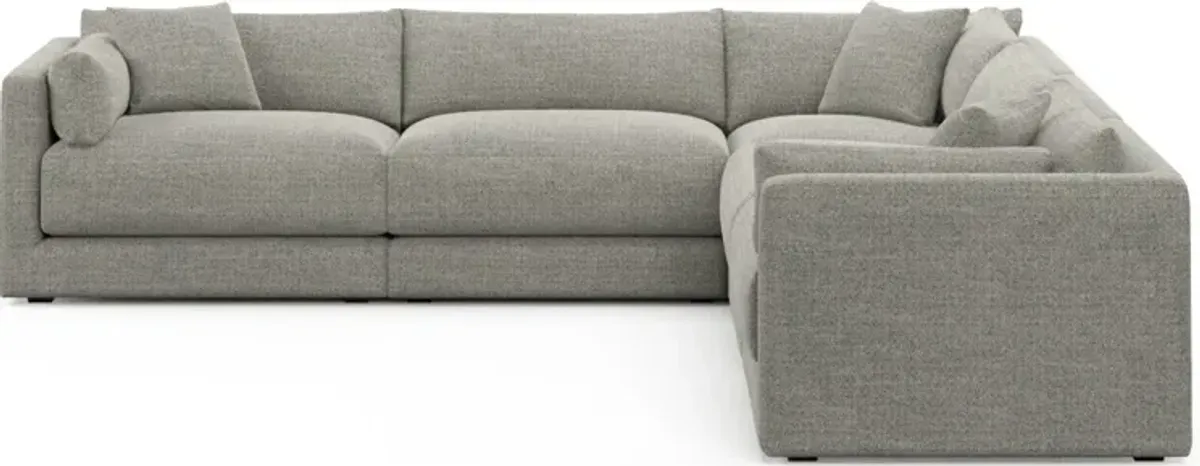 Malibu 5-Piece Sectional - Pandora Pepper