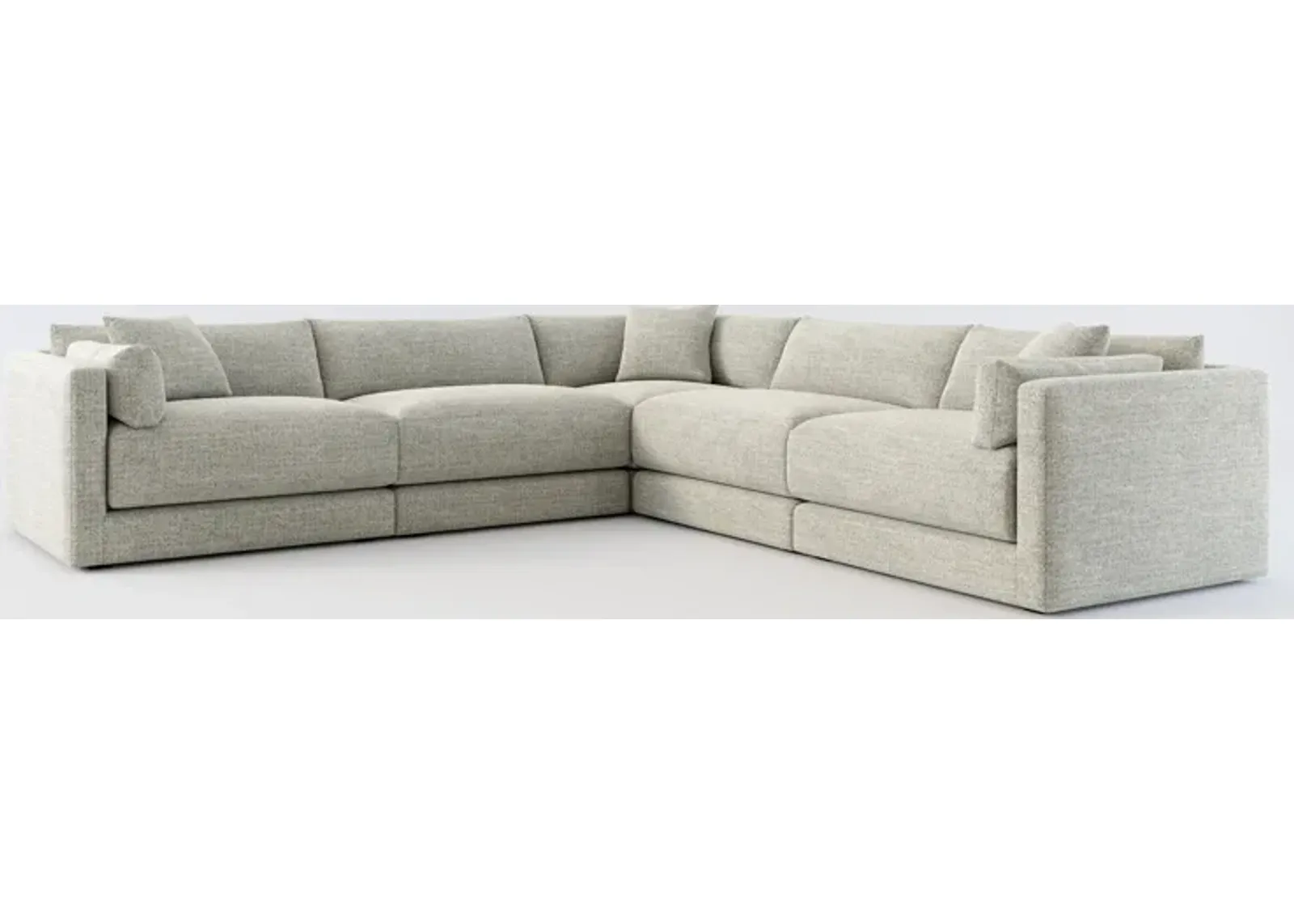 Malibu 5-Piece Sectional - Pandora Pepper