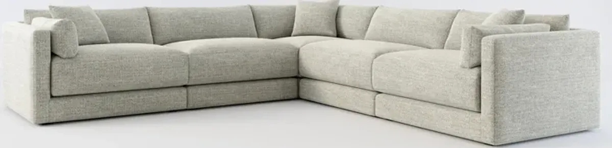 Malibu 5-Piece Sectional - Pandora Pepper