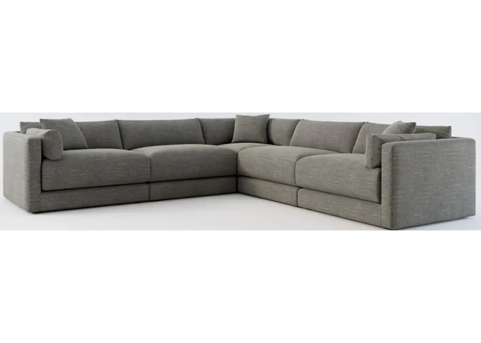 Malibu 5-Piece Sectional - Curious Charcoal