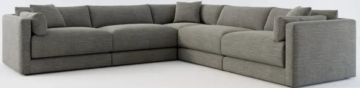 Malibu 5-Piece Sectional - Curious Charcoal