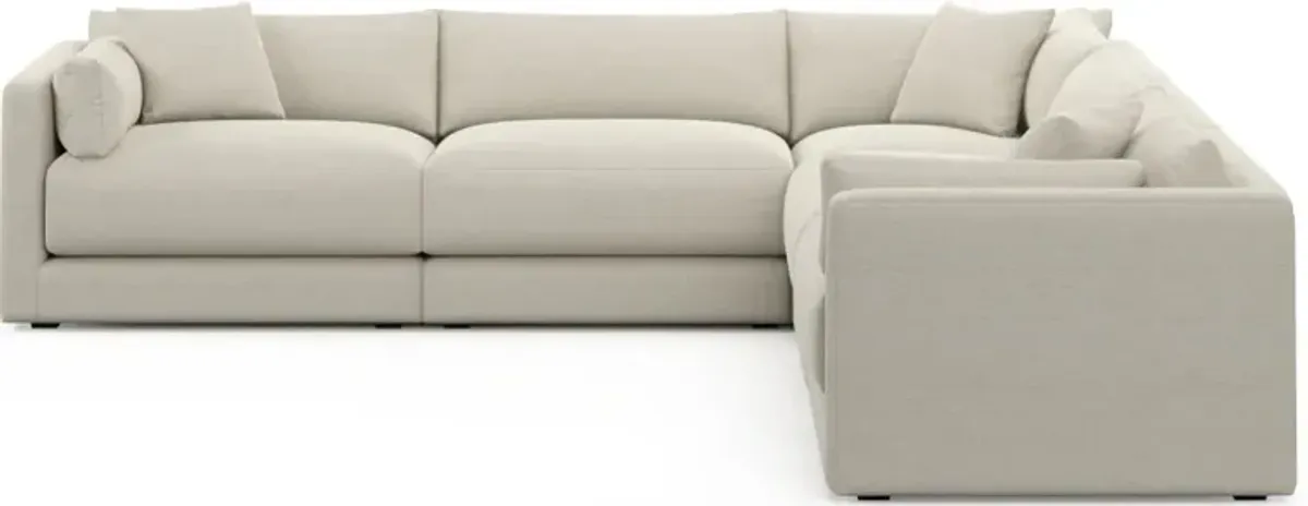 Malibu 5-Piece Sectional - Curious Pearl