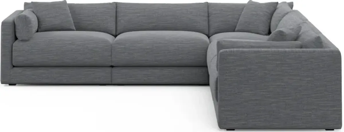 Malibu 5-Piece Sectional - Dudley Indigo