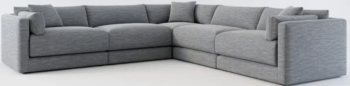 Malibu 5-Piece Sectional - Dudley Indigo