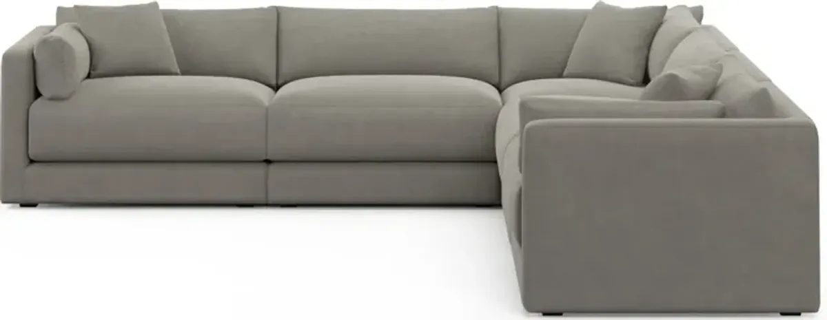 Malibu 5-Piece Sectional - Abington Fog