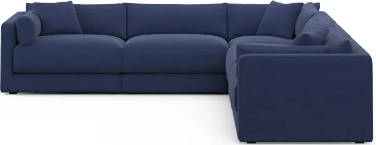 Malibu 5-Piece Sectional - Abington Indigo