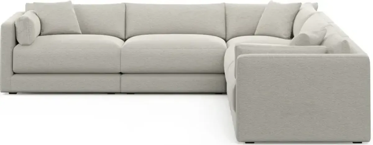 Malibu 5-Piece Sectional - Everton Grey