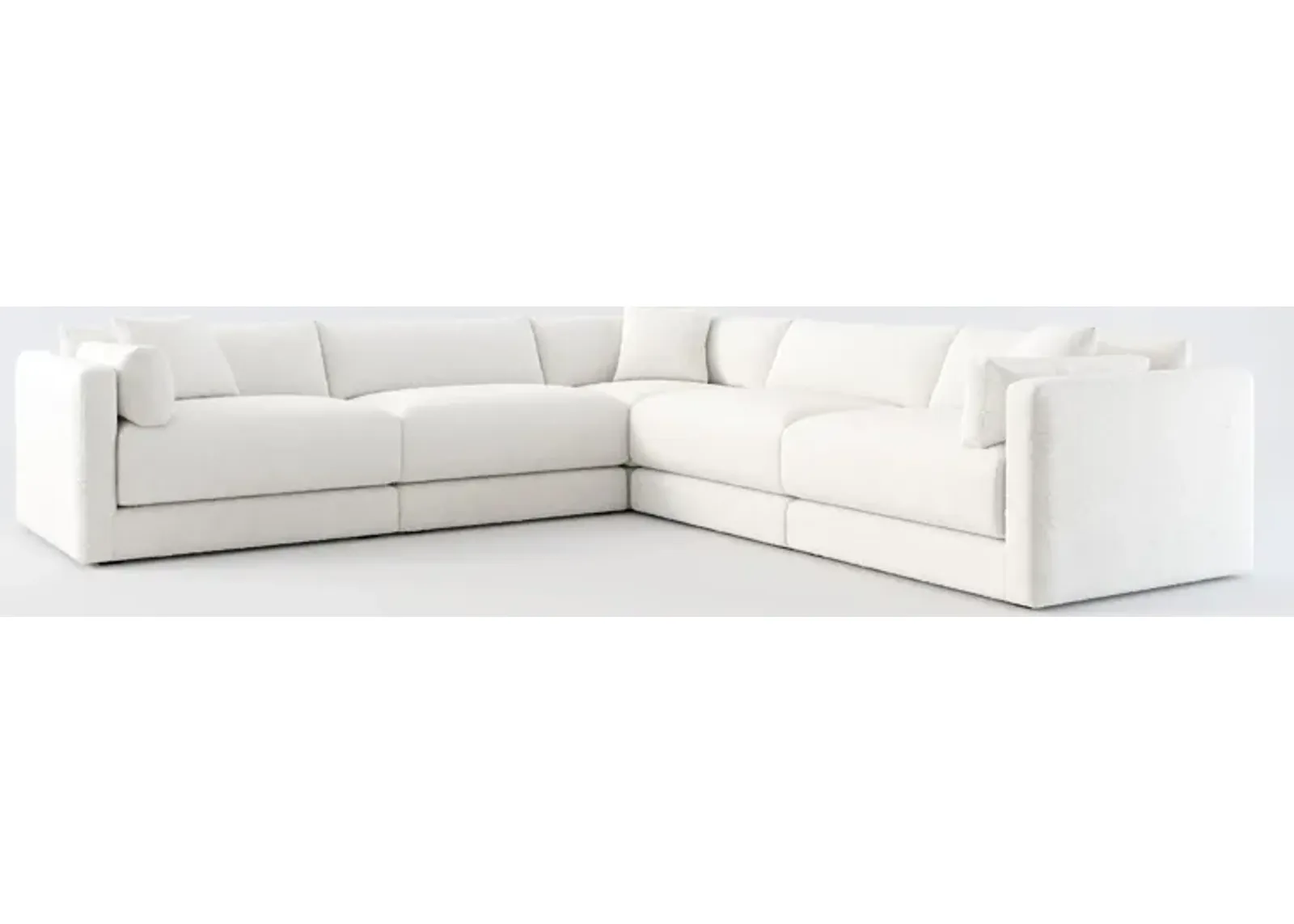 Malibu 5-Piece Sectional - Bloke Snow