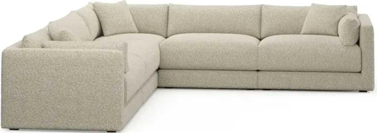 Malibu 5-Piece Sectional - Bloke Cotton