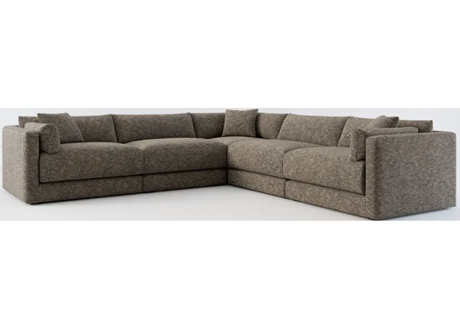 Malibu 5-Piece Sectional - M Walnut