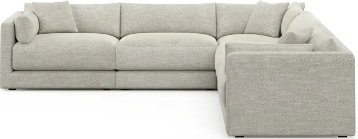 Malibu 5-Piece Sectional - M Ivory