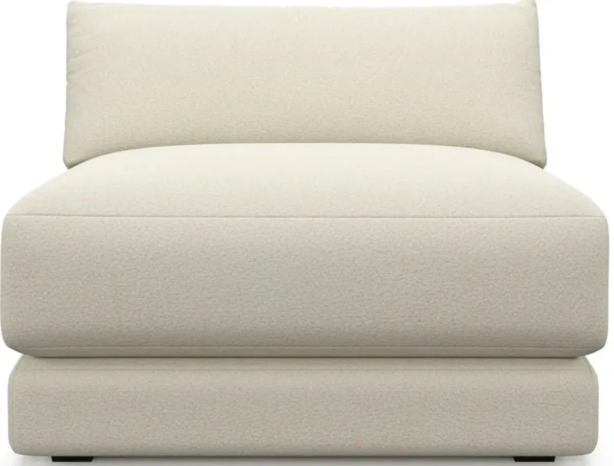 Malibu Armless Chair - Fincher Ivory