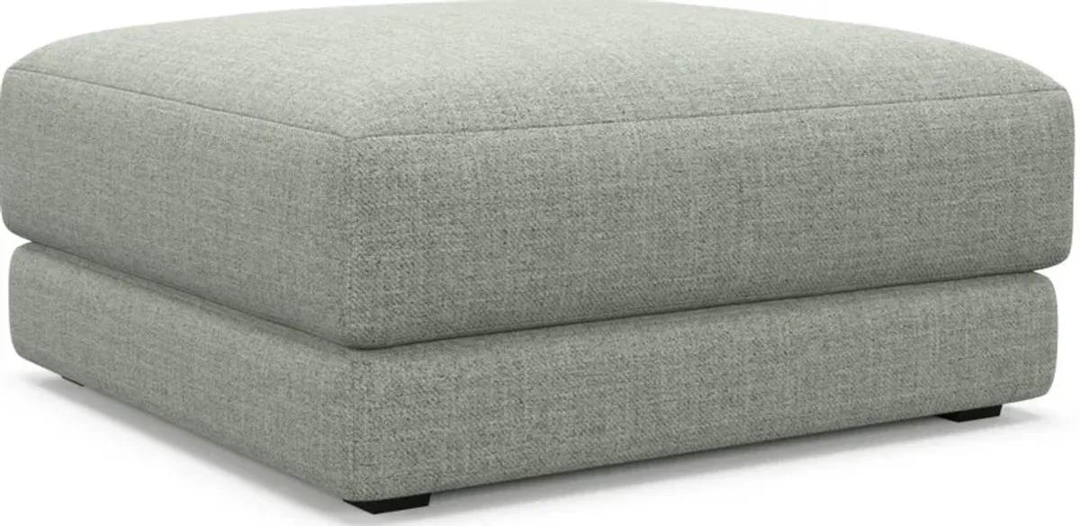 Malibu Ottoman - Broderick Sea Glass