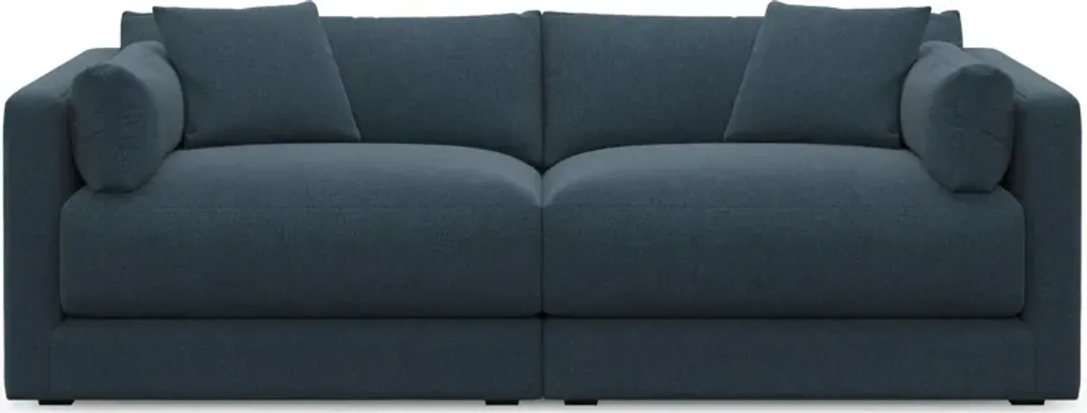 Malibu 2-Piece Sofa - Broderick Indigo