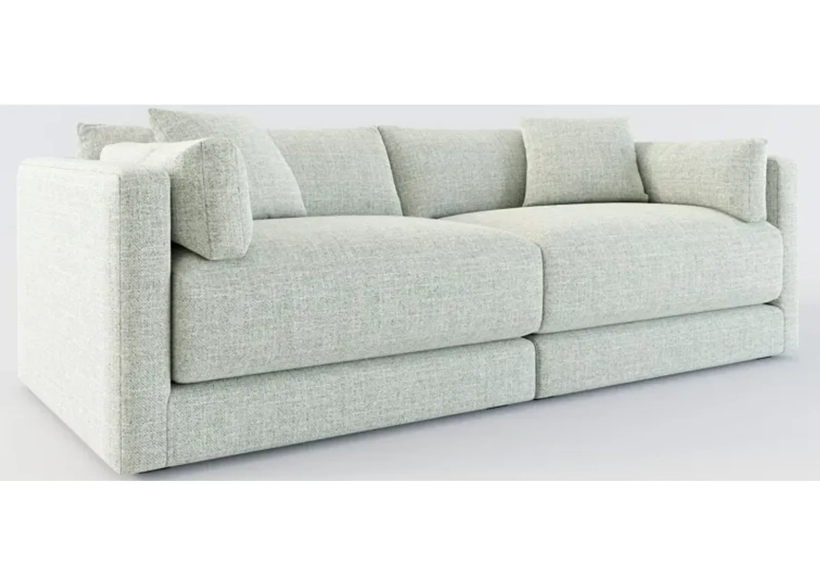 Malibu 2-Piece Sofa - Broderick Sea Glass