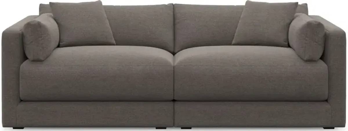 Malibu 2-Piece Sofa - Presidio Steel