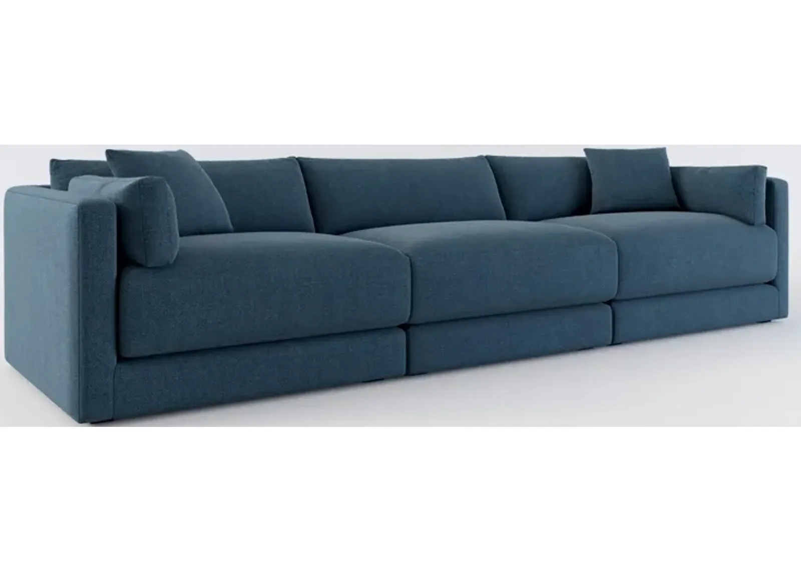 Malibu 3-Piece Sofa - Broderick Indigo