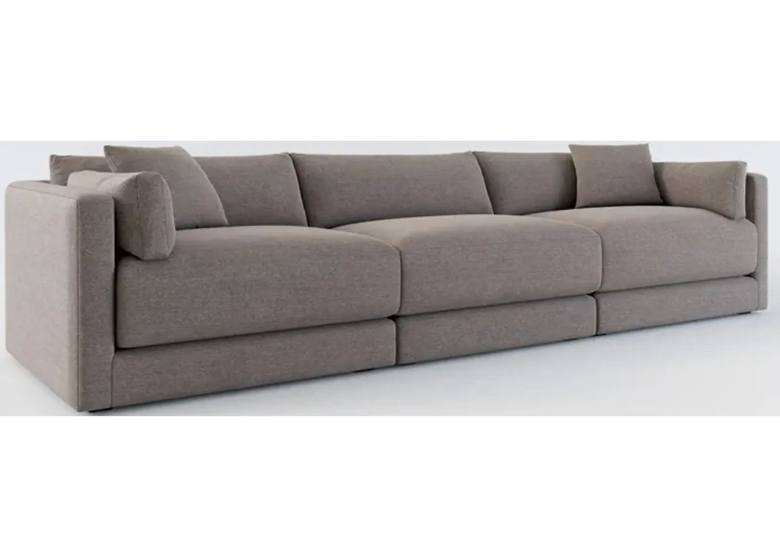 Malibu 3-Piece Sofa - Presidio Steel