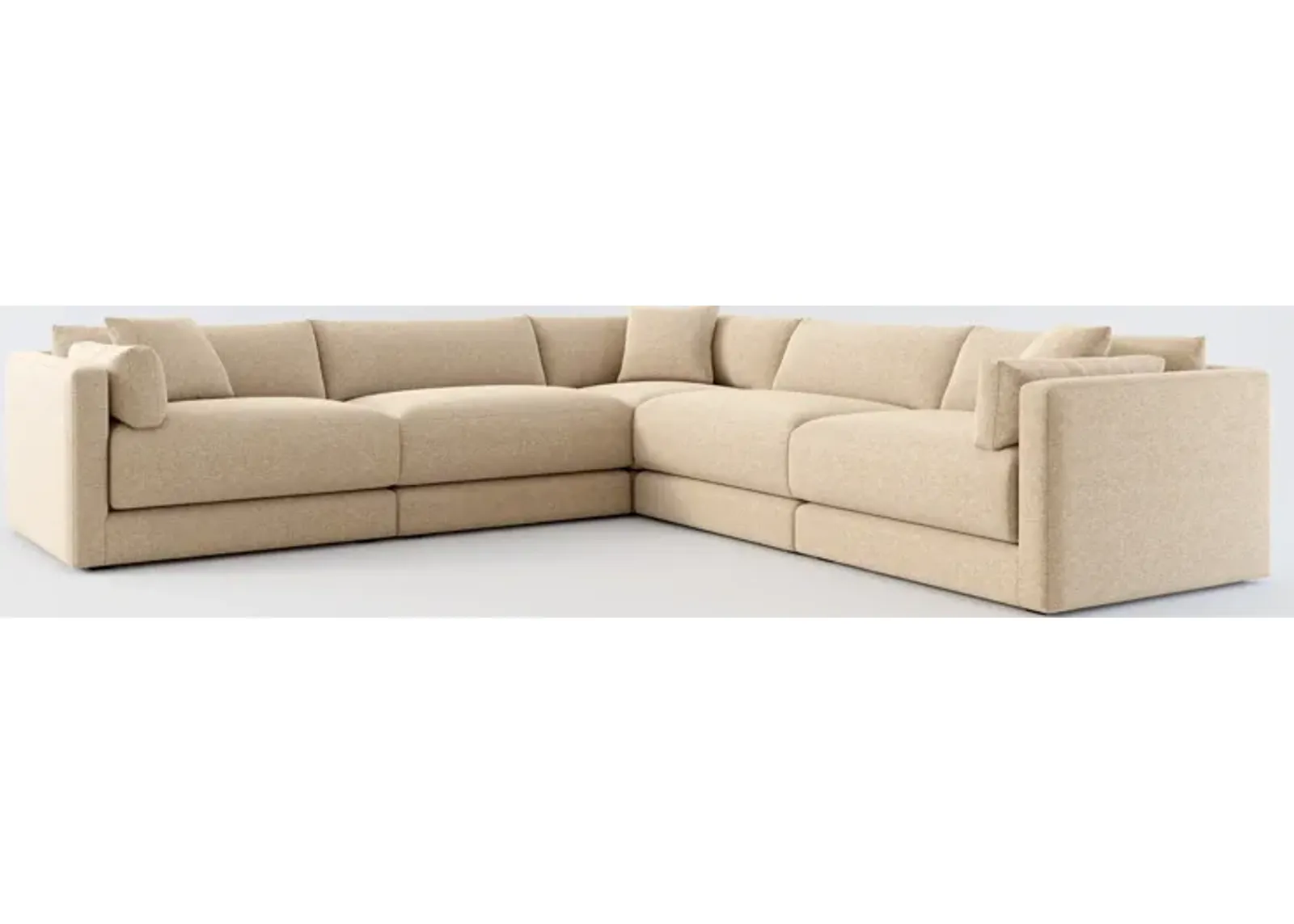 Malibu 5-Piece Sectional - Liv Wicker