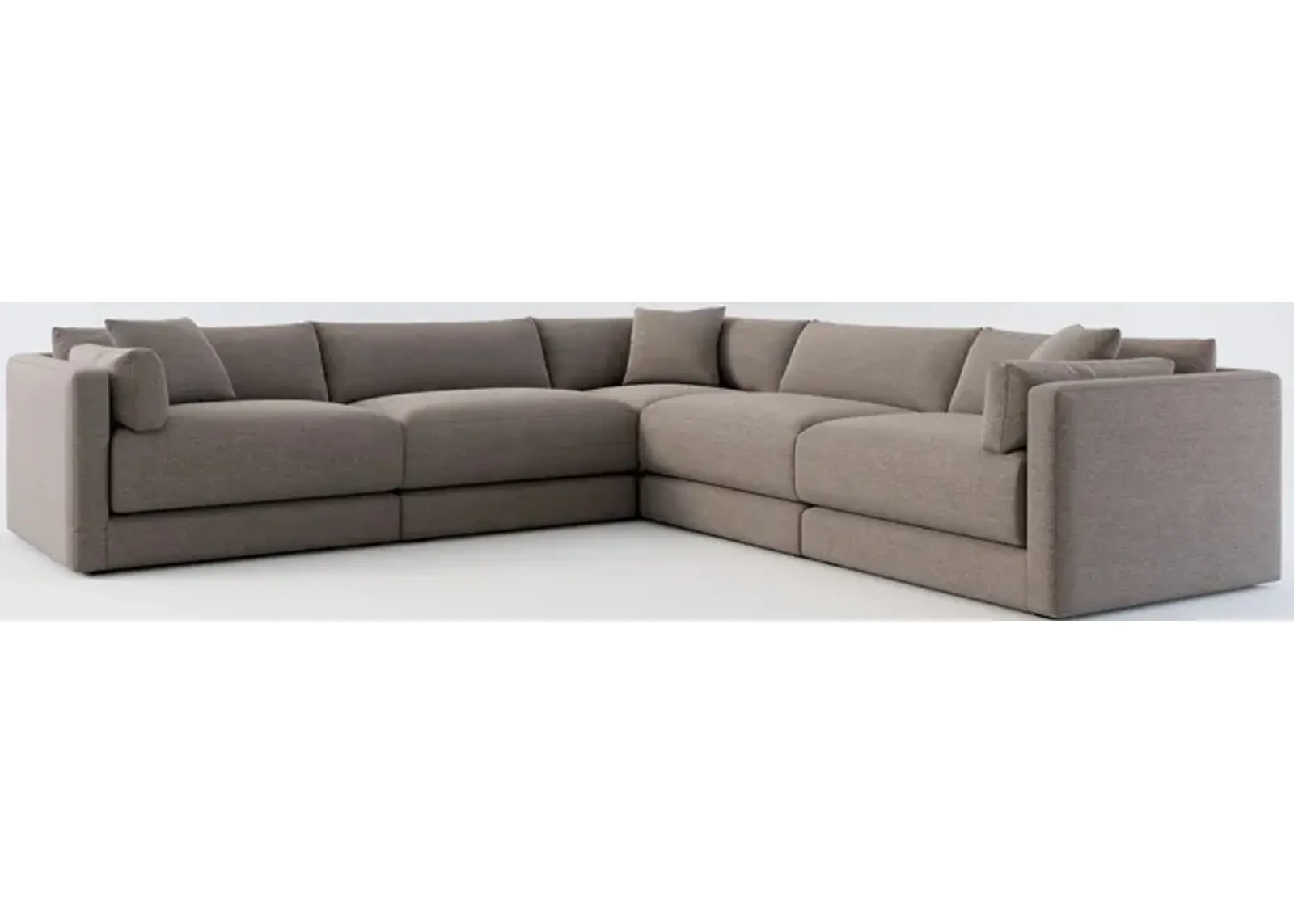 Malibu 5-Piece Sectional - Presidio Steel