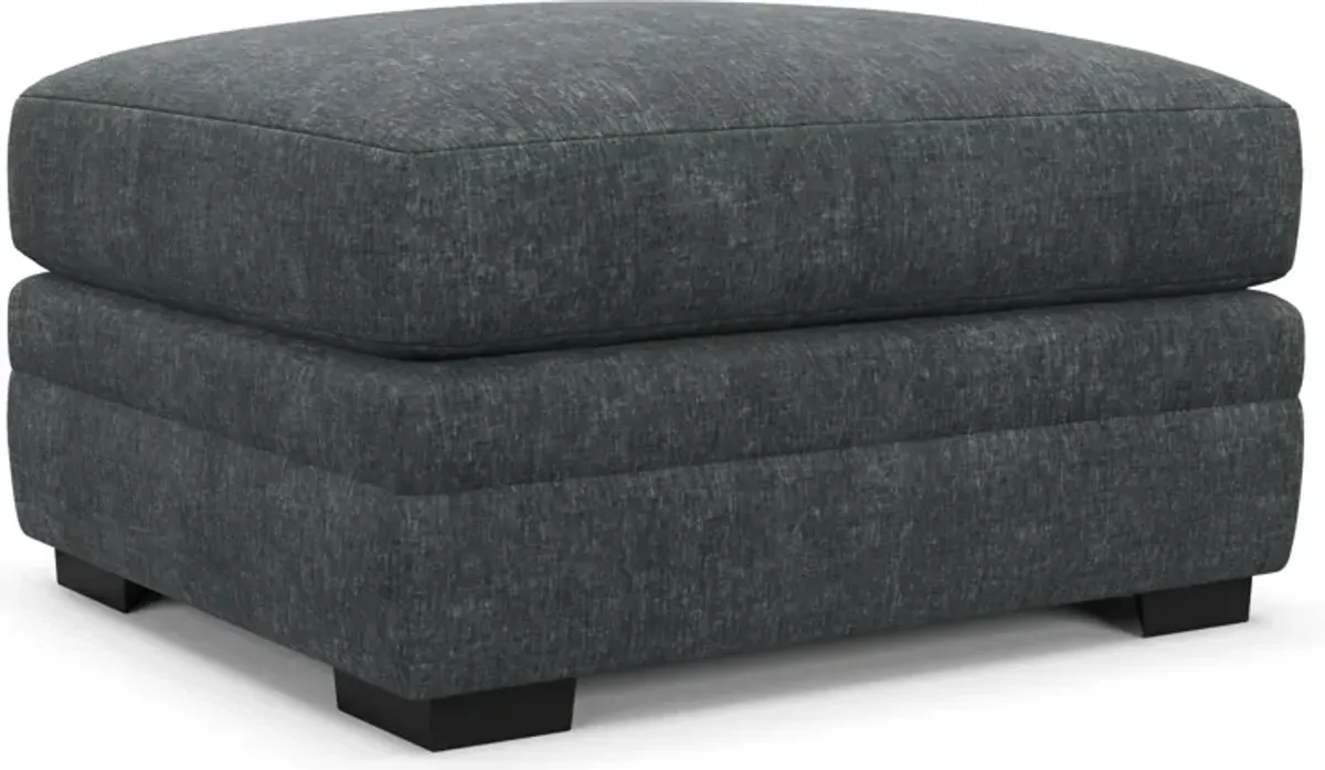 Winston Foam Comfort Ottoman - Contessa Shadow