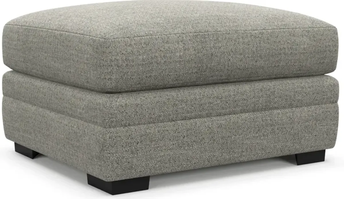 Winston Foam Comfort Ottoman - Pandora Pepper