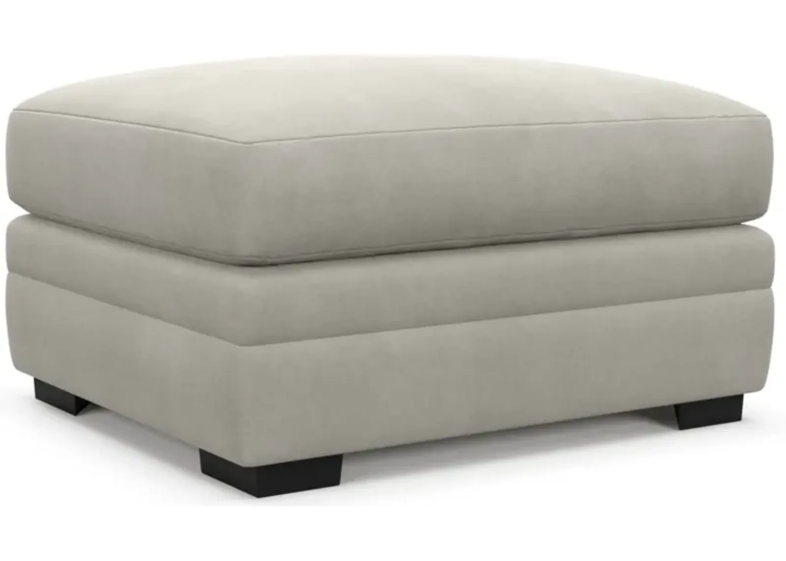 Winston Foam Comfort Ottoman - Laurent Beach