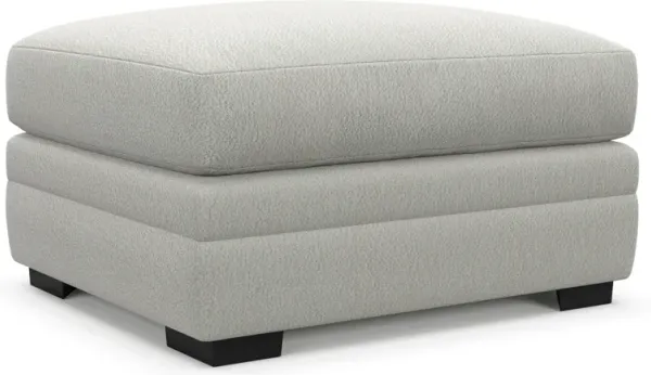 Winston Foam Comfort Ottoman - Oslo Snow