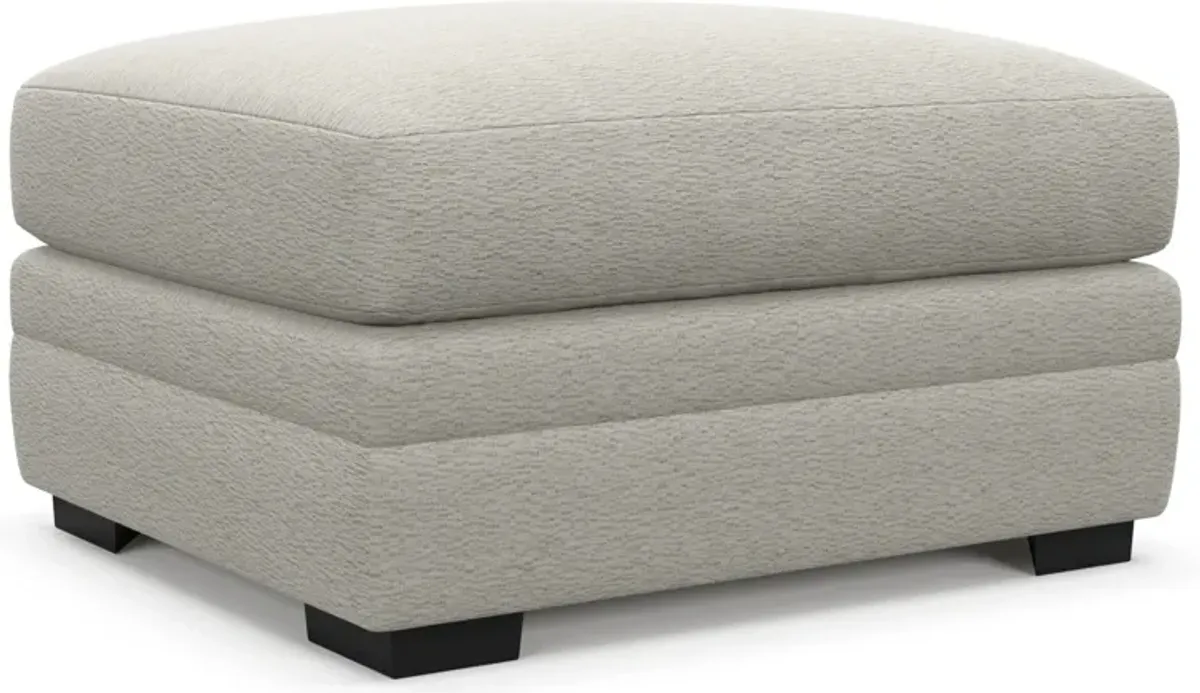 Winston Foam Comfort Ottoman - Everton Grey