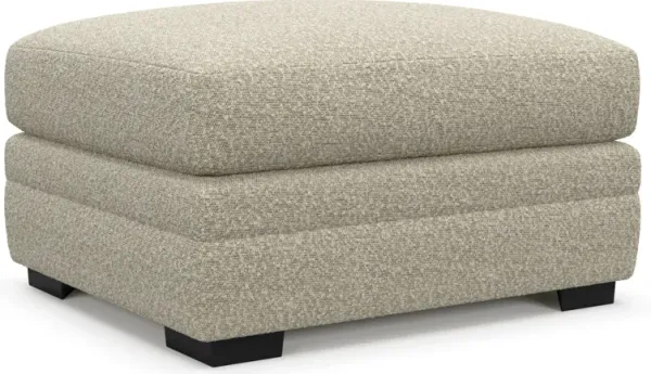 Winston Foam Comfort Ottoman - Bloke Cotton