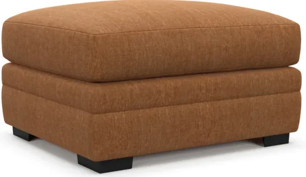 Winston Hybrid Comfort Ottoman - Contessa Ginger