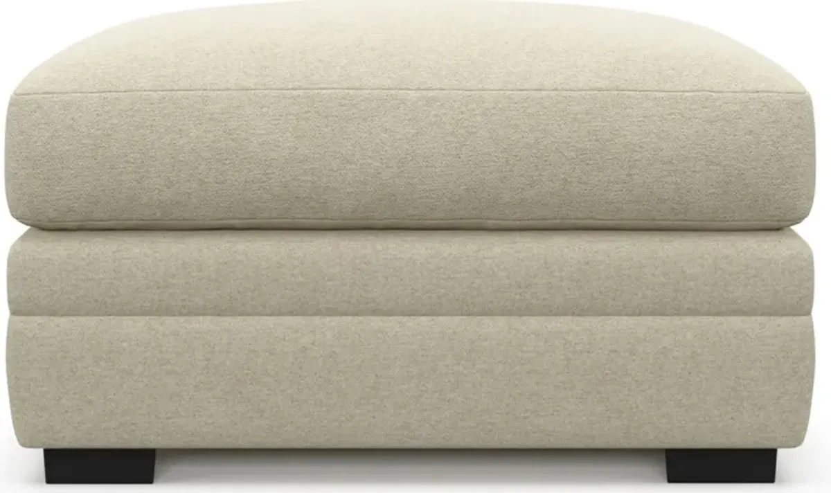 Winston Foam Comfort Ottoman - Bridger Shell