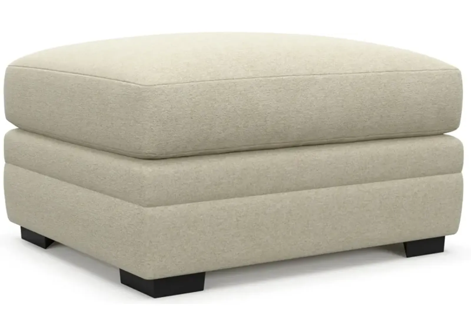 Winston Foam Comfort Ottoman - Bridger Shell