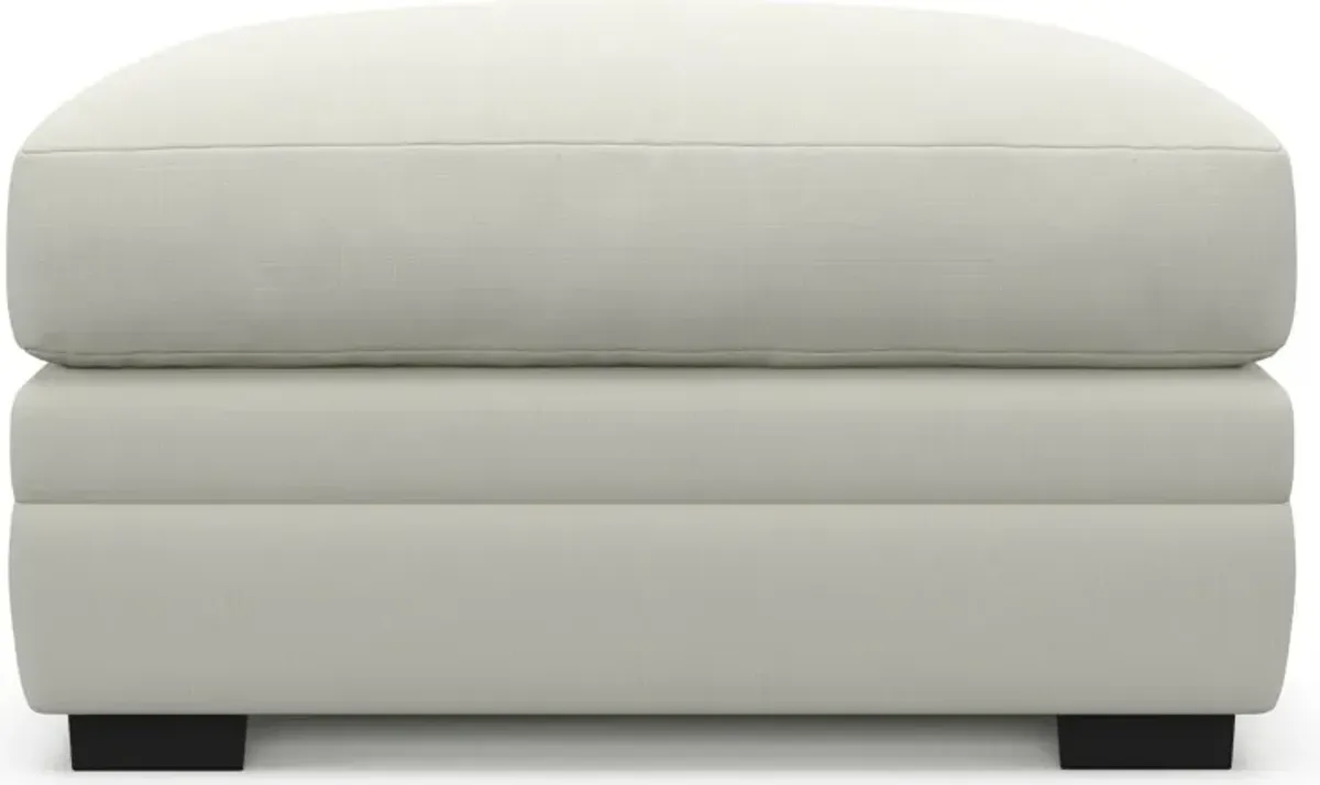 Winston Foam Comfort Ottoman - Liv Arctic