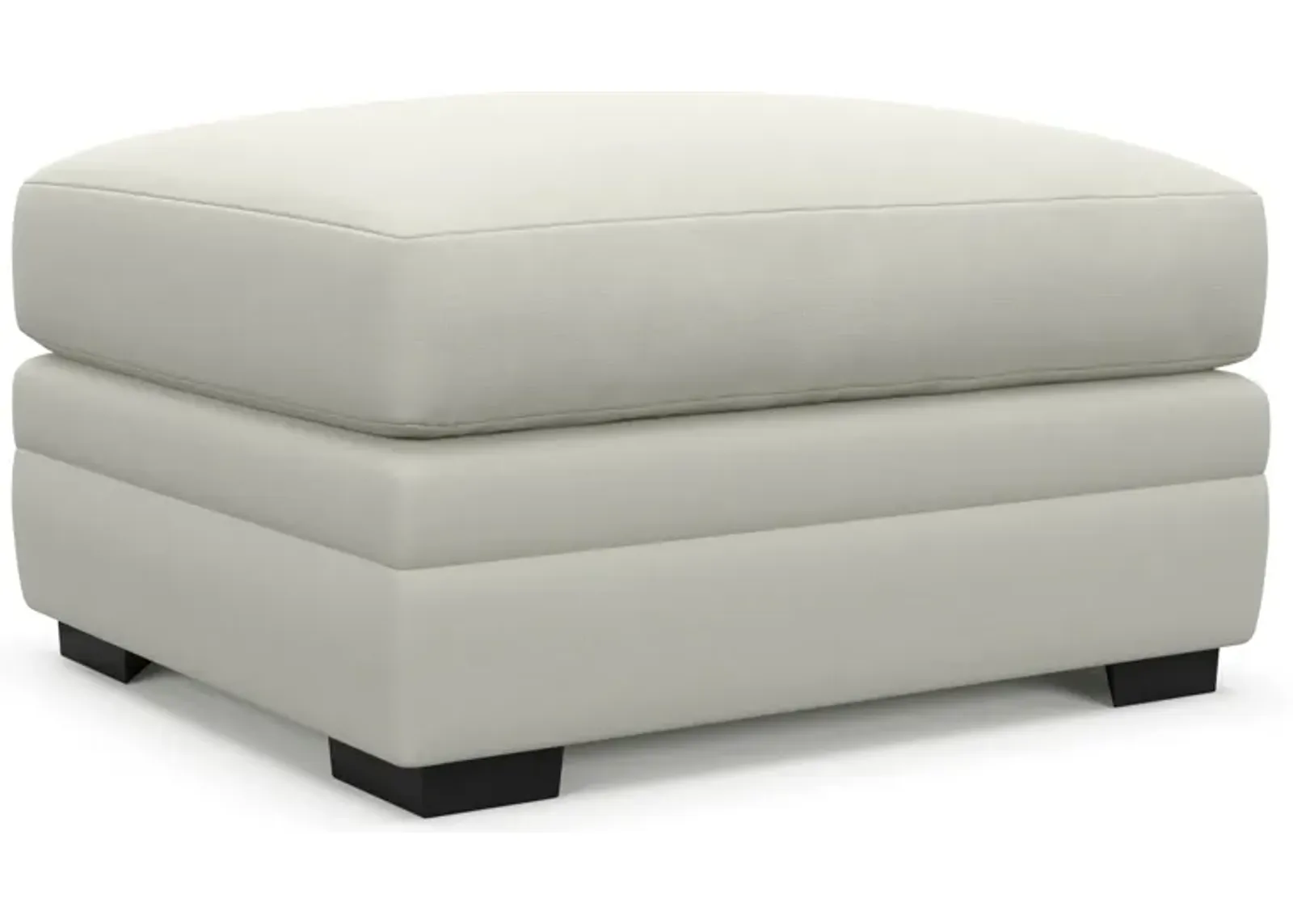 Winston Foam Comfort Ottoman - Liv Arctic