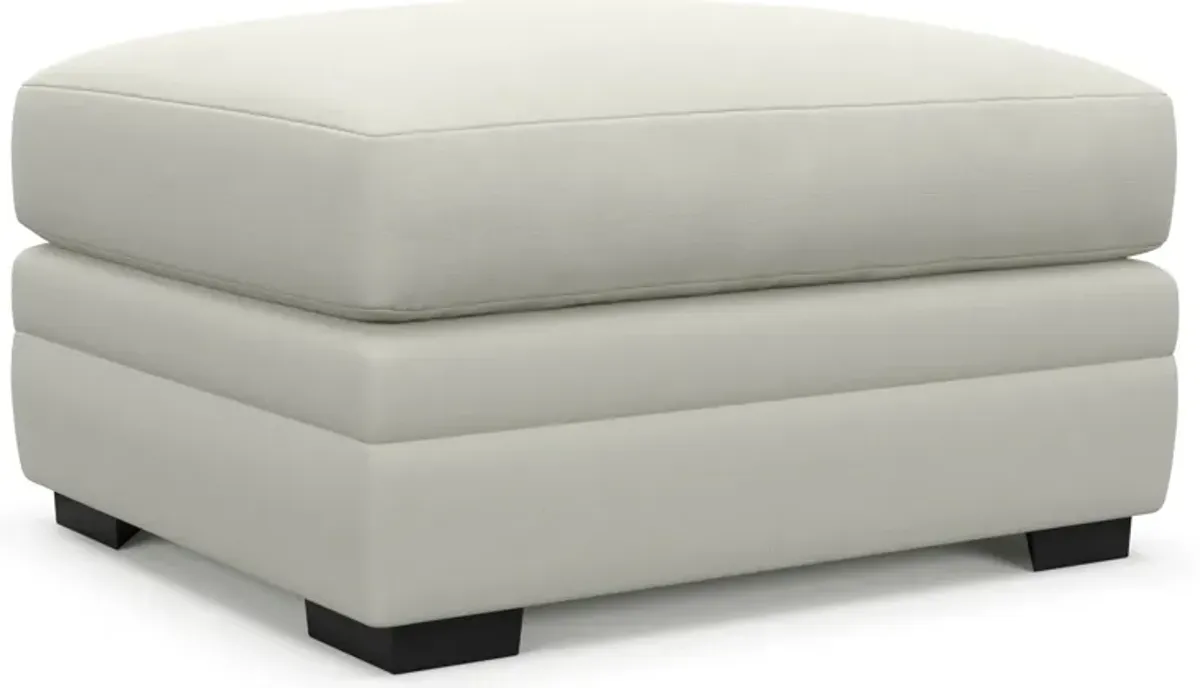 Winston Foam Comfort Ottoman - Liv Arctic