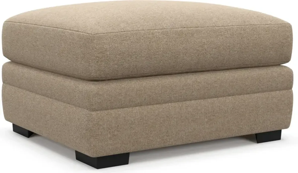 Winston Foam Comfort Ottoman - Liv Wicker